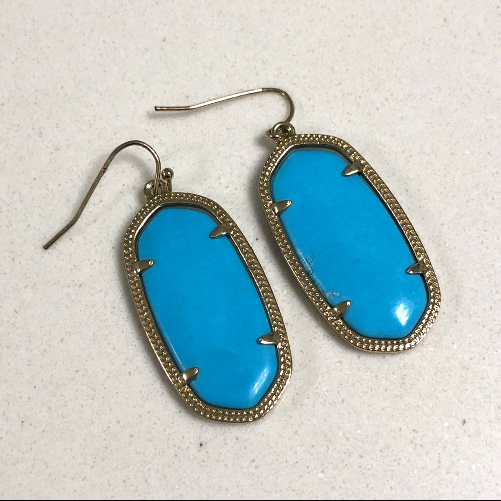 Turquoise Kendra Scott Earrings